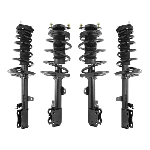COMPLETESTRUTS - Front & Rear Complete Strut Assemblies with Coil