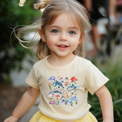 Image of T Shirts for Boys Toddler Girls Dino Types of Dinosaurs Kids Retro Tshirt Kids Summer Tee Tops 2-7 Years