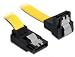 Produktbild DeLock Kabel SATA 6Gb/s 30cm gelb ob/un Metall