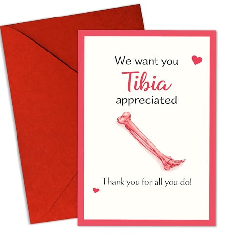 We Want You Tibia Appreciated Funny Medical & Healthcare Thank You Card
