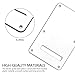 Musiin Black Guitar Back Plate Strat/Stratocaster Tremolo Cavity Cover, Electric Guitar Neck Plate, Tremolo Cover with Pickguard for 6 Screws, Suitable for ST Electric Guitars. (White)