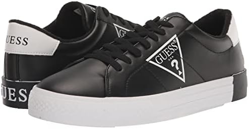 Guess Men's SEVAN Sneaker, Black/White 002, 13 | Image 6