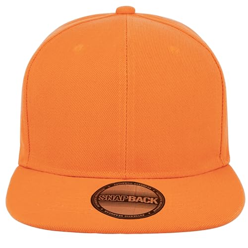 Image of Gelante Plain Blank Flat Brim Adjustable Snapback Baseball Caps Wholesale LOT 12 Pack