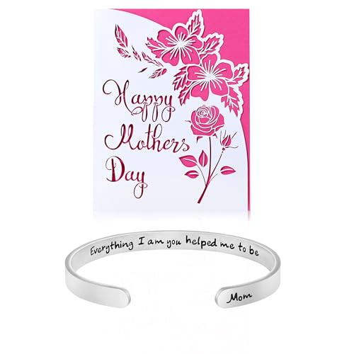 JoycuFF Bracelets for Women Personalized Inspirational Jewelry Ma...