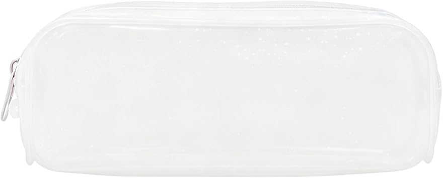 Silicone Pencil Case Aesthetic Pencil BagWhite 1 Pack