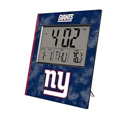 New York Giants Cross Hatch Digital Desk Clock New York Giants Cross Hatch Digital Desk Clock product image