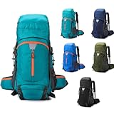 NEIQIUWING Para mochila de senderismo de 60 litros con funda para la lluvia, compañero de viaje ligero