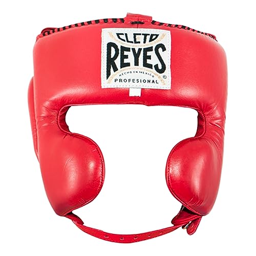 Image of CLETO REYES Boxing Headgear with Cheek Protection for Men and Women, Protective Head Guard Face Saver, Sparring Fighting