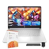 HP Stream 14" HD Business Laptop, Intel Processor N150, 16GB RAM, 640GB Storage (128GB UFS+512GB Docking Station Set), Intel Graphics, 720p HD Camera, Wi-Fi 6, Year Office 365, Windows 11 S, Silver