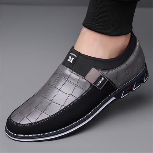 Veslexth Mens Casual Shoes Loafers Comfort Walking for Male Business Work Office Dress Loafer Lightweight Driving Travel Moccasins4
