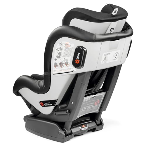 Image of Peg Perego Primo Viaggio Convertible Kinetic - Reversible Car Seat - Rear Facing for Children 5 to 45 lbs and Forward Facing for Children 26.5 to 65 lbs - Made in Italy - Licorice (Black)