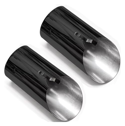Tuyau d'échappement pour BMW F20 F30 F32 embouts de silencieux noirs 2PCS