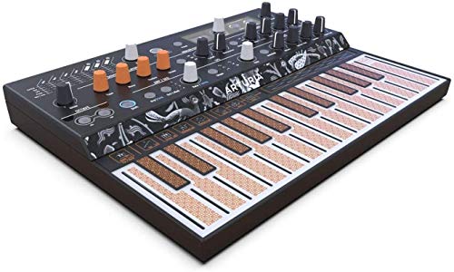 Arturia Microfreak Synthesizer With Poly-Aftertouch Flat Keyboard Bundle + Samson Headphones + Power Adapter & Liquid Audio Polishing Cloth (5 Items) #TOP3