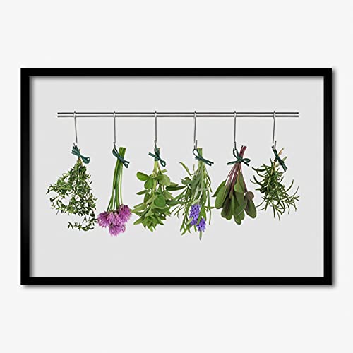 Affiche avec cadre fleurs plante nature image photo murale salon Tulup 70x50