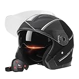 ✍Bessere Belüftung: Die Helme verfügen über ein verstellbares Belüftungssystem im Inneren, das Sie modifizieren können. Es sorgt dafür, dass Ihr Kopf bei unterschiedlichen Wetterbedingungen und Jahreszeiten trocken und kühl blei .