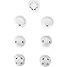 Training Mask 2.0 Multi Resistance Performance Training Valves Complete Set with Flux Valves ... (White)