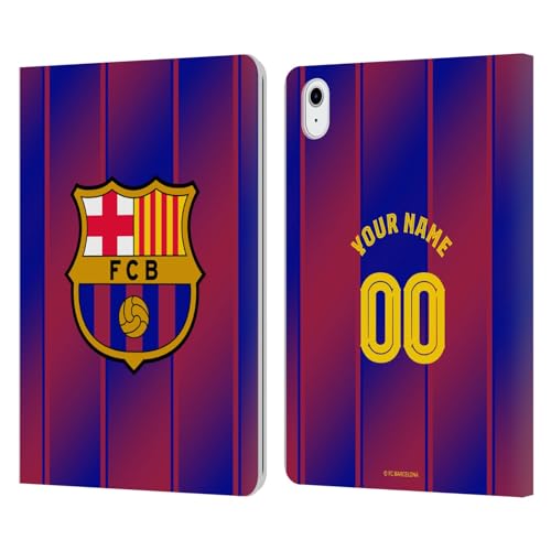 Housse iPad Air 11 FC Barcelona avec support visionnage et range-cartes