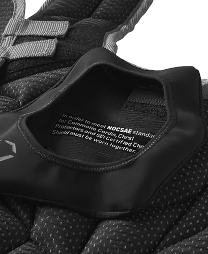 EvoShield Pro-SRZ™ 2.0 Baseball Catcher’s Chest Protector - Adult, Gray - Thumbnail 7