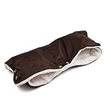 teutonia braun punkte Universal Größe (Handschuhe: ca. 53 x 25 cm): passend für alle gängigen Kinderwagen und Buggy.