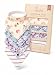 Baby Bandana Drool Bibs for Drooling and Teething 4 Pack Gift Set for Girls "Morgan Set" by Copper Pearl