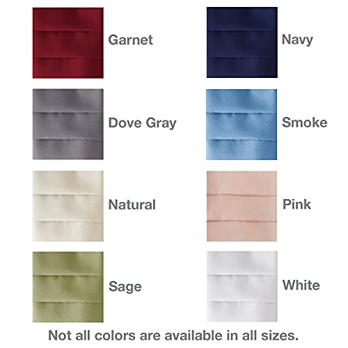 Skl Home Holden Curtain Tier Pair, 57" X 24", Smoke, 2 Count #TOP5