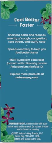 Nature's Way Umcka Cold Relief Syrup, Non-Drowsy Liquid, Cherry, 8 fl oz - image 9