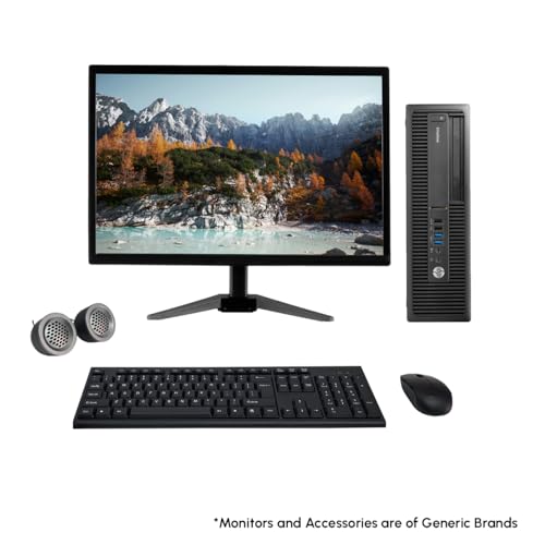 (Refurbished)HP EliteDesk 19" HD All-in-One Desktop Computer Set (AMD A10 Processor| 8 GB RAM| 512 GB SSD| 19" HD LED Monitor| Wireless KB & Mouse|... - Image 2