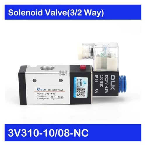 Électrovanne 3V310-10-NC 3/2 Voies à haute précision mécanique 3/8" - 5