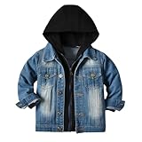 [Babsully] 子供服 レザージャケット キッズ フェイクレザー アウター ライダースジャケット 春秋 男の子 ボーイズ コート フード付き ジャケット デニム キッズ 男の子 女の子 子供服 秋冬 長袖 ゆったり Gジャン ジージャン 防風 おしゃれ アウター 通学 普段着 ジュニア ボーイズコート ジャケット 個性的 お出かけ 可愛い おしゃれ 春秋 (120/ブラック)