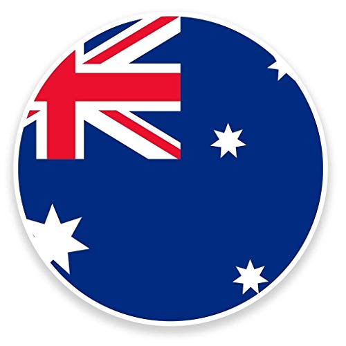 Australia Flag Round Metal 0.75" Lapel Pin Hat Shirt Pin Tie Tack Pinback2