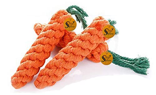 Sage Square Chewing Biting Tug Rope Toy for Dogs (B07NS9TT21) Amazon Price History, Amazon Price Tracker