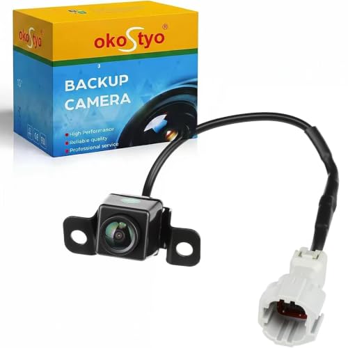 Image of No. 95760-2V100 Rear View Backup Reverse Parking Camera /Rear View Camera | Compatible with Hyundai Veloster 1.6L Fits 2012 2013 2014 2015 2016 2017 [4 Pins] Replaces OEM Part#HY1960115 V52740037