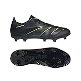 adidas Unisex Predator League Firm Ground/Multi Ground Football Boots, Core Black/Carbon/Lucid Lemon, 9 UK - Image 5