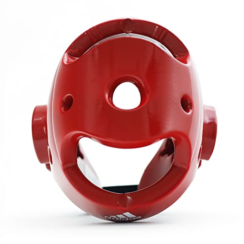 Adidas Taekwondo Martial Arts Dipped Foam Head Guard Protector - Red - Medium #TOP4