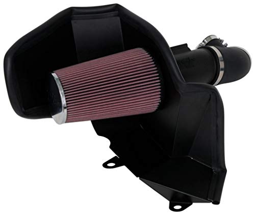 K&N Cold Air Intake Kit: High Performance, Guaranteed to Increase Horsepower: Fits 2017-2020 CADILLAC XT5; 2019-2020 CHEVROLET Blazer; 2017-2020 GMC Acadia, 63-3115
