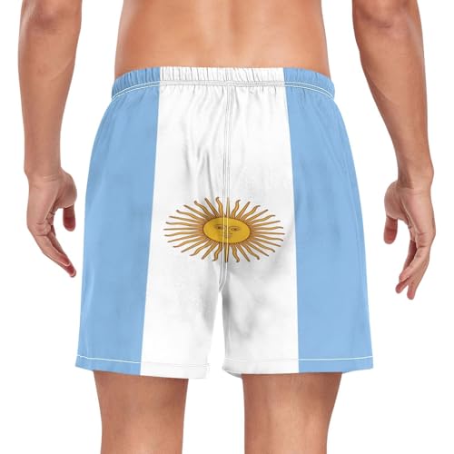 DOMIKING Mens' Swim Trunks Quick Dry Swim Shorts with Phone Pocket for Beach Gym2