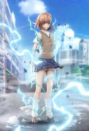 御坂美琴 みさかみこと フィギュア 1/4スケール 塗装済み完成品 ガレージキット L.T.S 限定販売 スタチュー (1/7標準版) [並行輸入品]