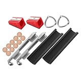 Pointe des queues de billard : fabriquées en plastique, métal et cuir de vache, vous pouvez les utiliser pour réparer facilement la pointe cassée.