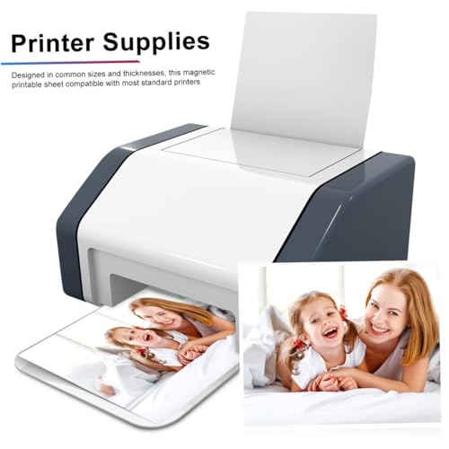 Feuilles magnétiques pour affichage de photos et recettes sur le frigo de cuisine
