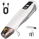 WORKPRO 7.2V Cordless Mini Heat Gun with 3 Temperature Settings, Handheld Hot Air Gun with Reflector Nozzle for Crafting, Embossing, Shrink Wrap and DIY Projects