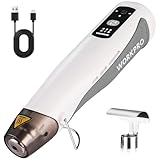 WORKPRO 7.2V Cordless Mini Heat Gun with 3 Temperature Settings, Handheld Hot Air Gun with Reflector Nozzle for Crafting, Embossing, Shrink Wrap and DIY Projects