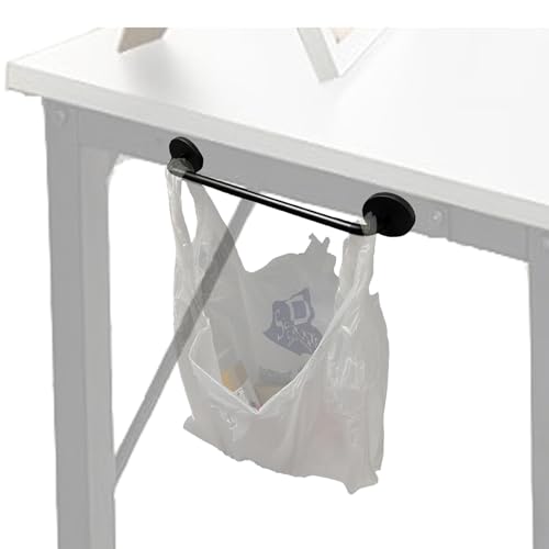 Support magnétique pour sac poubelle en plastique, support de sac d'épicerie pour bureau – Les sacs poubelle sont toujours à portée de main, pas besoin de marcher d'avant en arrière – jusqu'à 2 kg