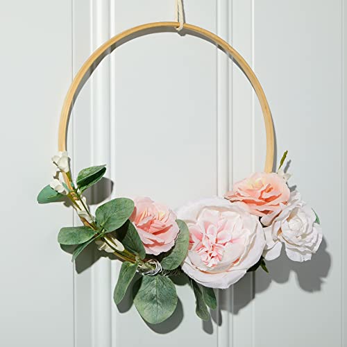 Juvale 300 Pieces White 18 Gauge Floral Wire Stems For Diy Crafts, Artificial Flower Arrangements (16 In) #TOP4