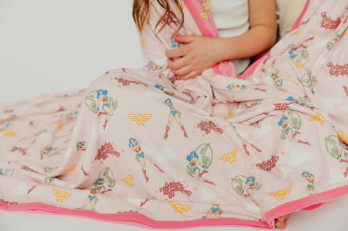 Image of Copper Pearl Jumbo 3-Layer Baby Blanket: Soft Baby Quilts for Boys and Girls | Breathable, Cozy, Toddler Blanket | Baby Quilt for Newborns | 60x72 Premium Material | Wonder Woman