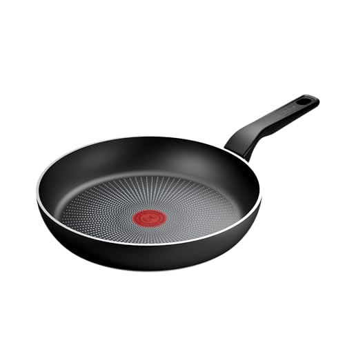 Tefal C29706 - Padella riciclata, 28 cm, in alluminio riciclato al 100%, rivestimento antiaderente, tecnologia del segnale termico, prodotto in France, adatta a induzione, lavabile in lavastoviglie,