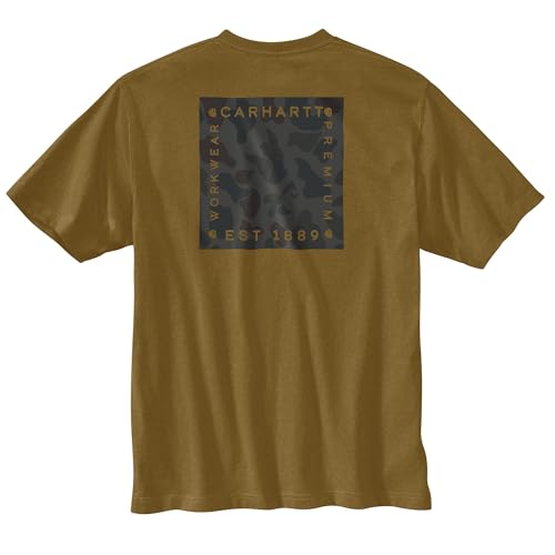 Carhartt Men's 106895 Relaxed Fit Lightweight Short-Sleeve Camo Graphic T-Shirt2