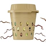 Wurmkomposter für den Garten - Kompostbehälter zur direkten Einbringung in den Gartenboden - für Hochbeet, Gemüsebeet, Hinterhof, Park, Ackerland, Baumschule,Kompostierungslösung für Einsteiger und Ho