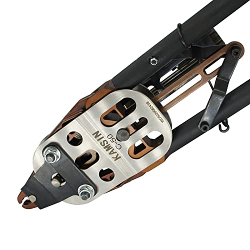 Woodpecker C50 11 Gauge Manual Snap Ring Plier 1-1/2-Inch Crown Fencing Tool Hog Ring Plier Hog Ring Gun 13-14Mm Closure Diameter Manual C Ring Stapler For Wire Cages, Mattress, Gabion (C50) #TOP6