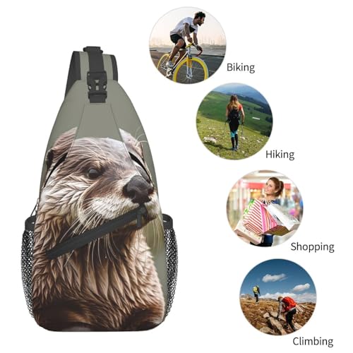 Bolso Pequeño de Hombro y Pecho Unisex miniatura 6