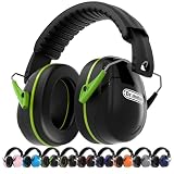 Dr.meter Hearing Protection Ear Muffs, 31dB Noise Reduction Safety Earmuffs for Adults Kids Autism...